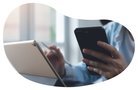 A small business owner calculating the cost of commercial property insurance. A small business owner calculating the cost of commercial property insurance.